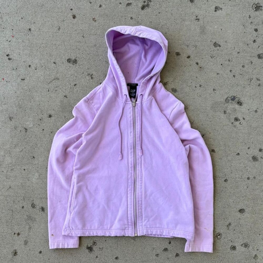 Y2K Womens Gap Zip Up Hoodie SZ S